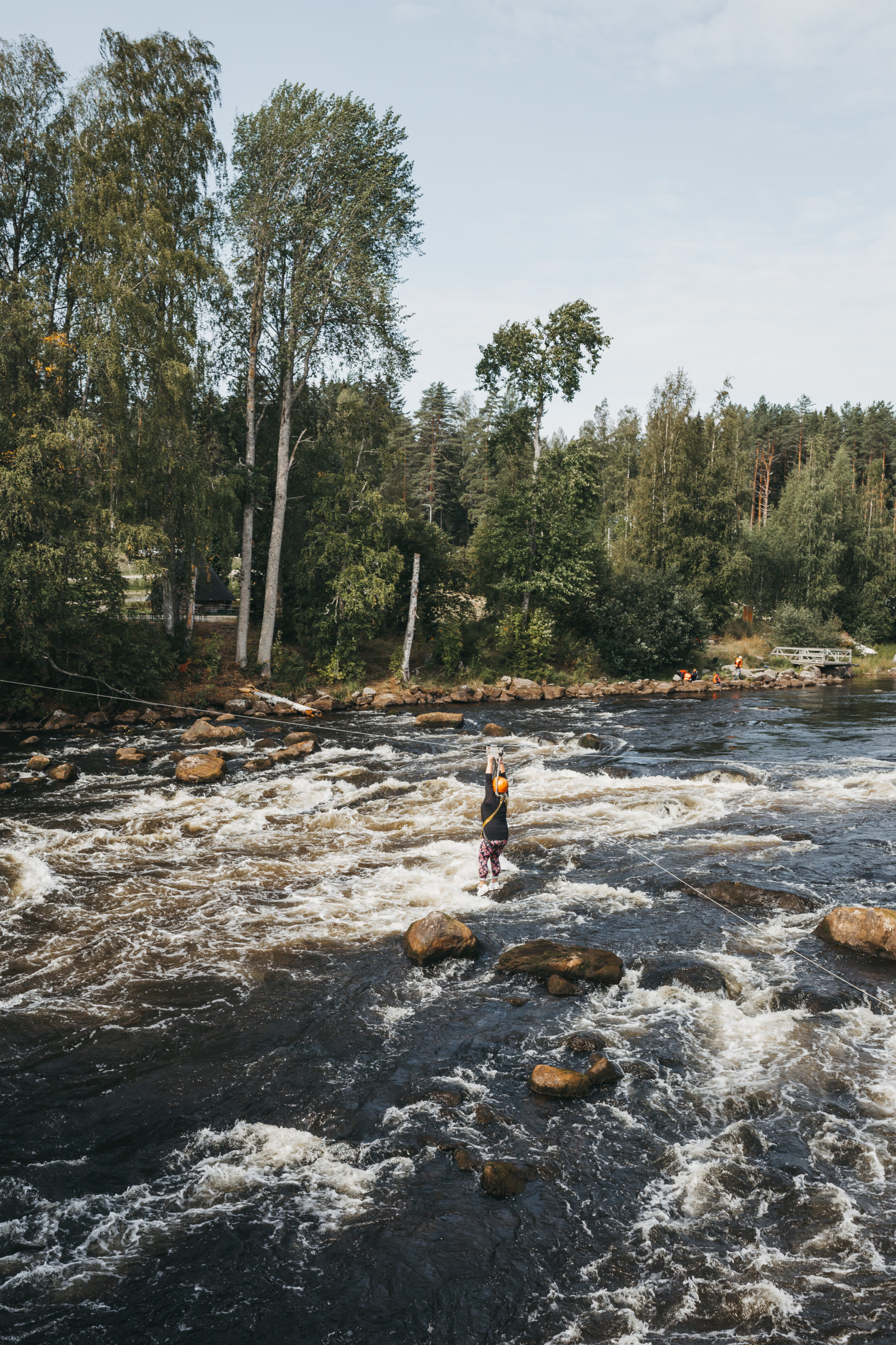 Varjolan tila koskenlasku